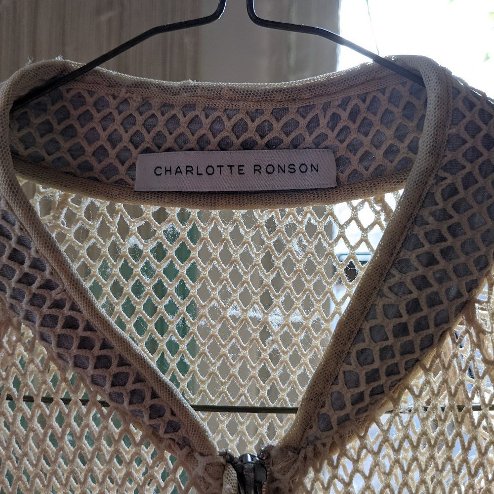 Charlotte Ronson Netted Jacket Spring 2013 - Picture 3 of 5